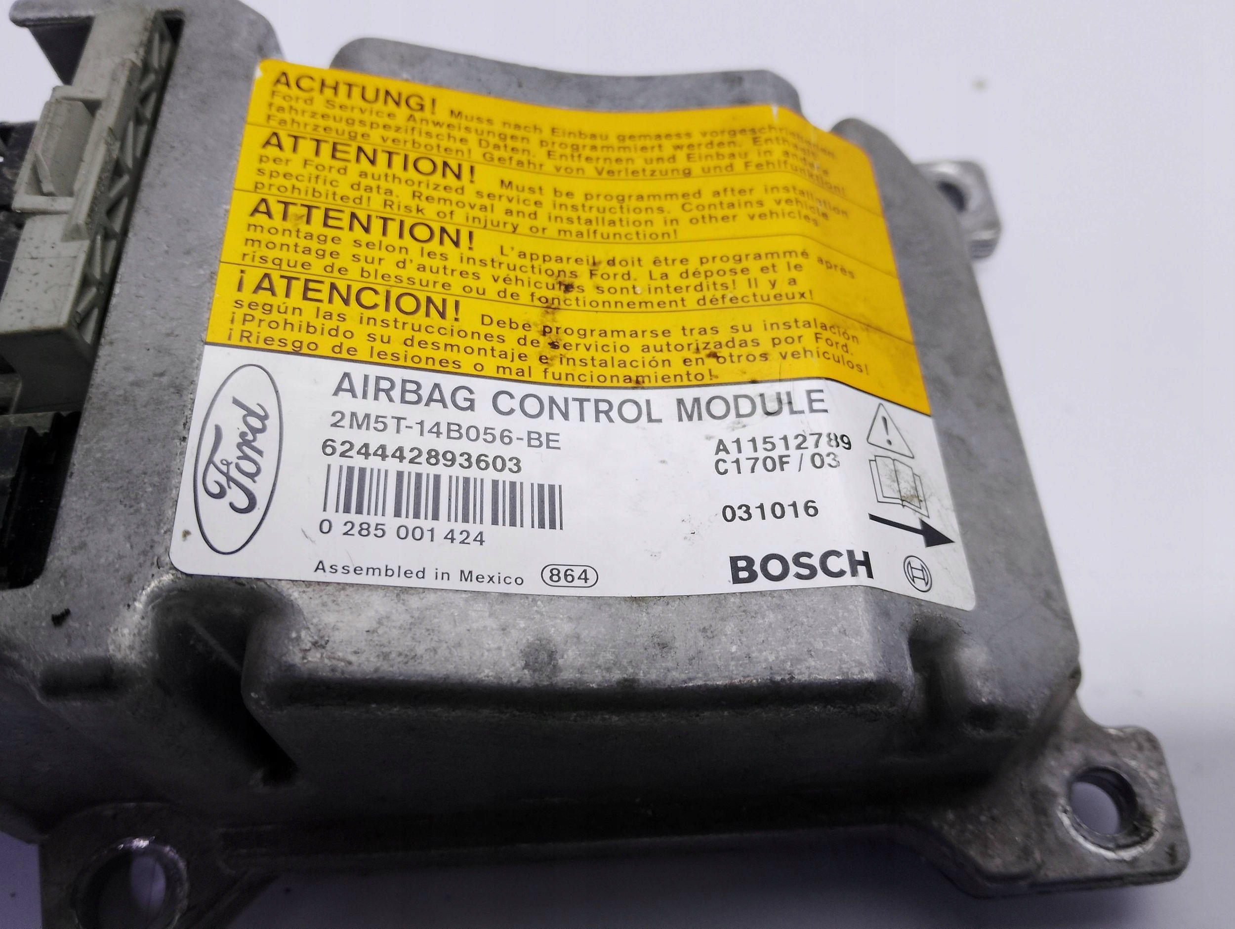 modulo Centralina sensor airbag Ford 2M5T14B056BE