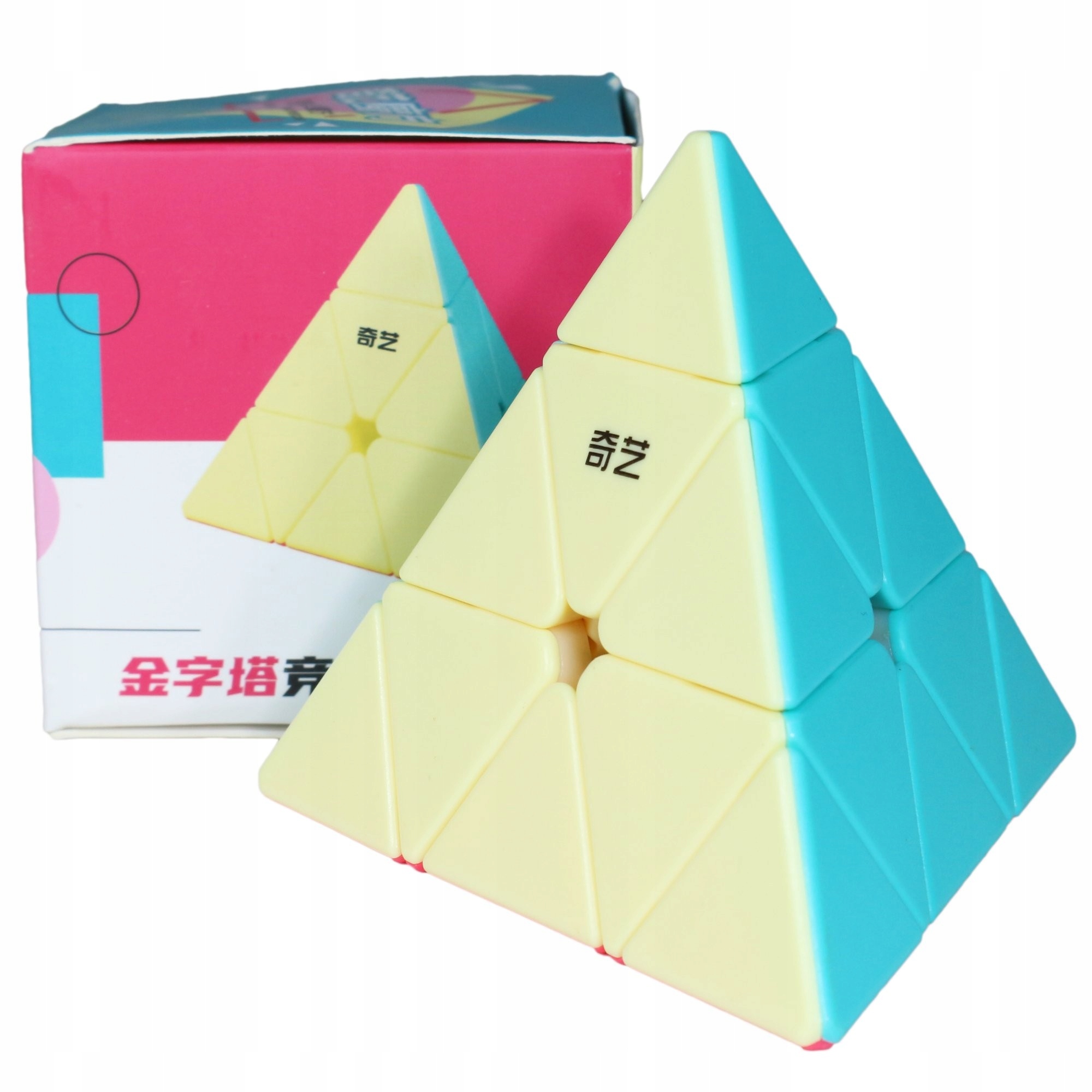 

QiYi QiMing A Pyraminx Neon color
