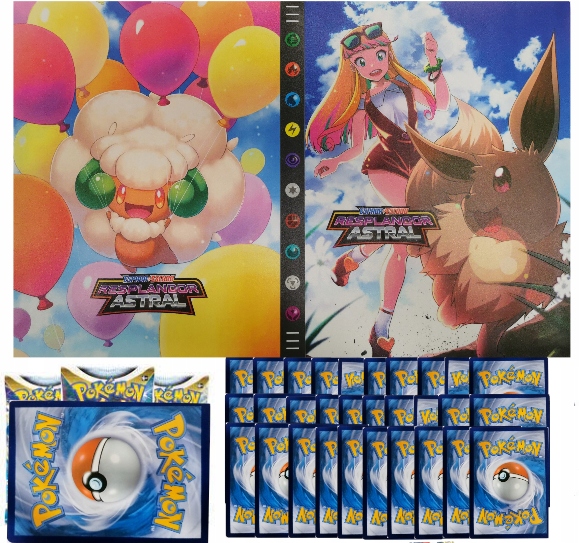 ALBUM KLASER POKEMON NA 432 KARTY+100 KART +1