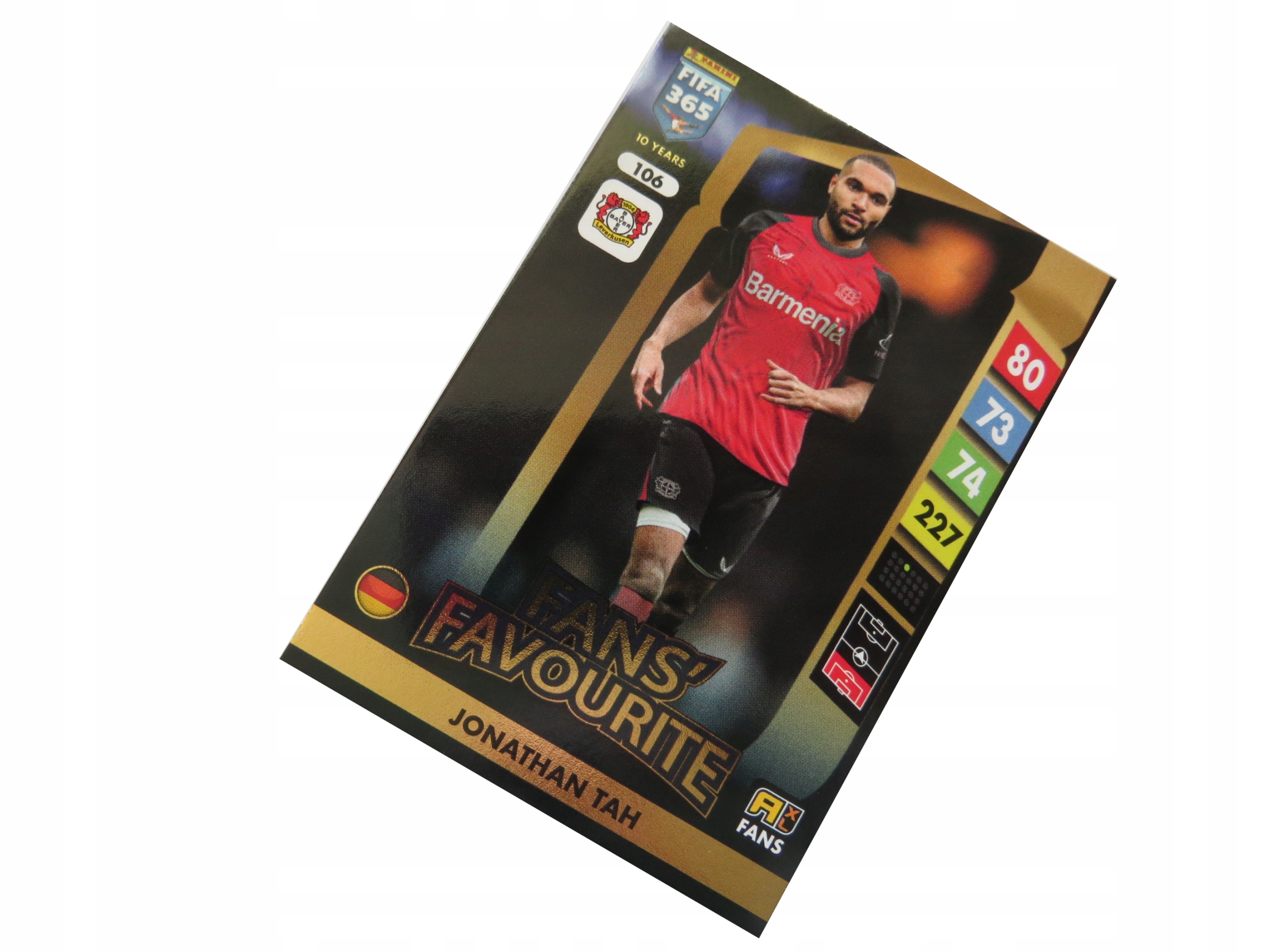 Fifa 365 2025 Karta Fans Favourite 106 Jonathan Tah Bayer 04 Leverkusen