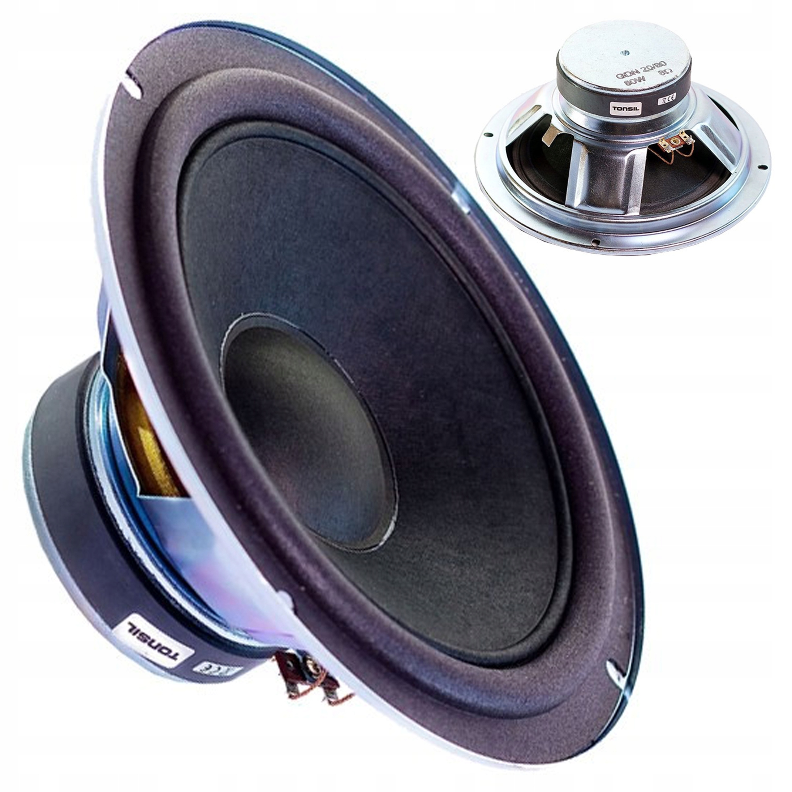 Głośnik Niskotonowy Tonsil Gdn 20/80 8 Ohm Ferryt Celuloza