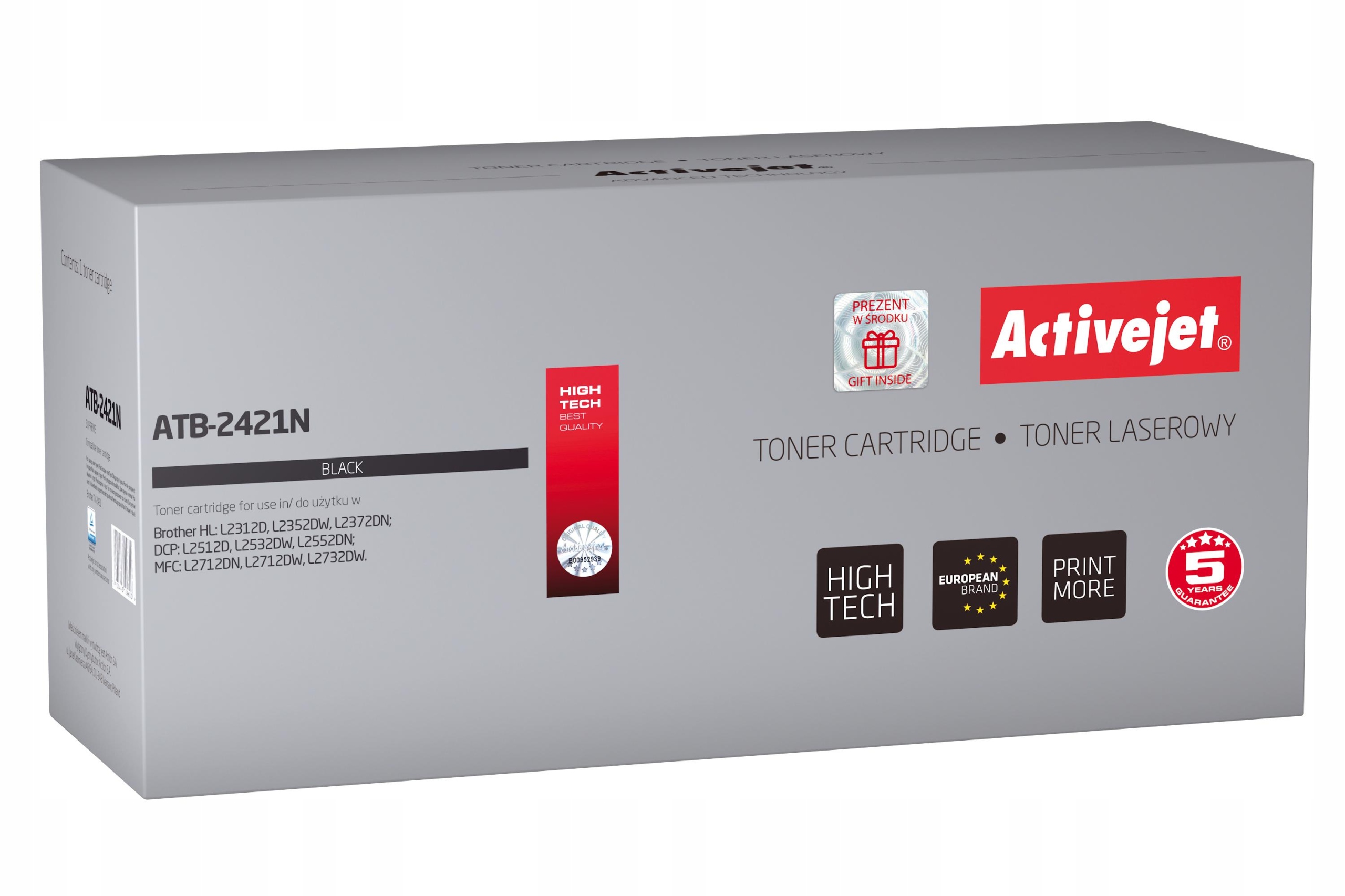 

Toner Activejet Brother ATB-2421N TN-2421 3000str.