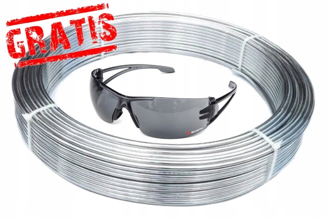 

Drut odgromowy aluminiowy fi8mm na metry 1szt.=1mb