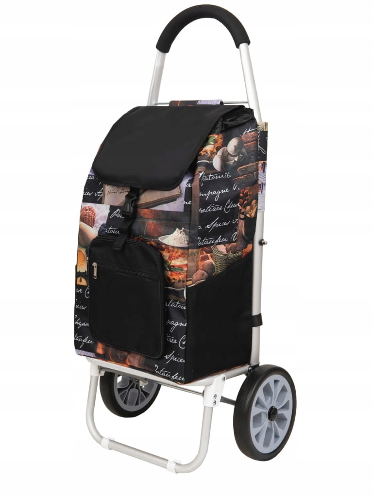 Wózek na zakupy Zakupowy na kółkach dużych z łożyskiem 20 duża torba Lumi