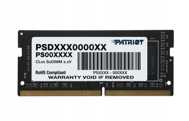 Patriot So-dimm DDR4 8GB 3200MHz