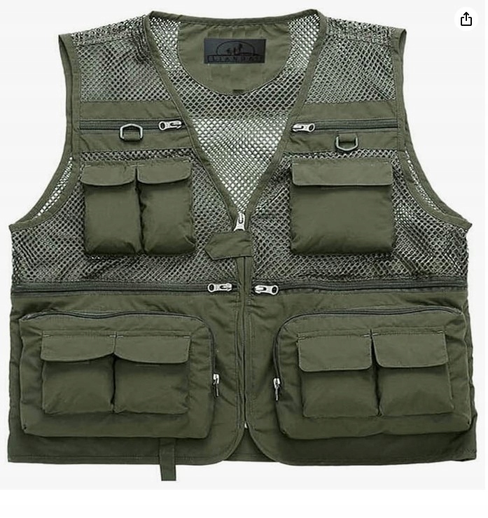 Kamizelka Sinook Kamizelka wędkarska r. XL, XXL,4XL,