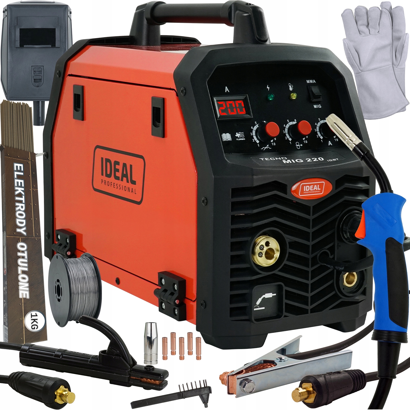 Сварочный аппарат MIGOMAT MIG MAG 220 A MMA IDEAL TECNOMIG