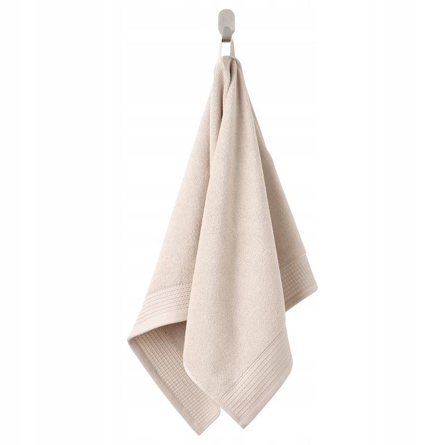 

Ikea Vinarn Ręcznik, jasnoszary/beżowy 50x100 cm