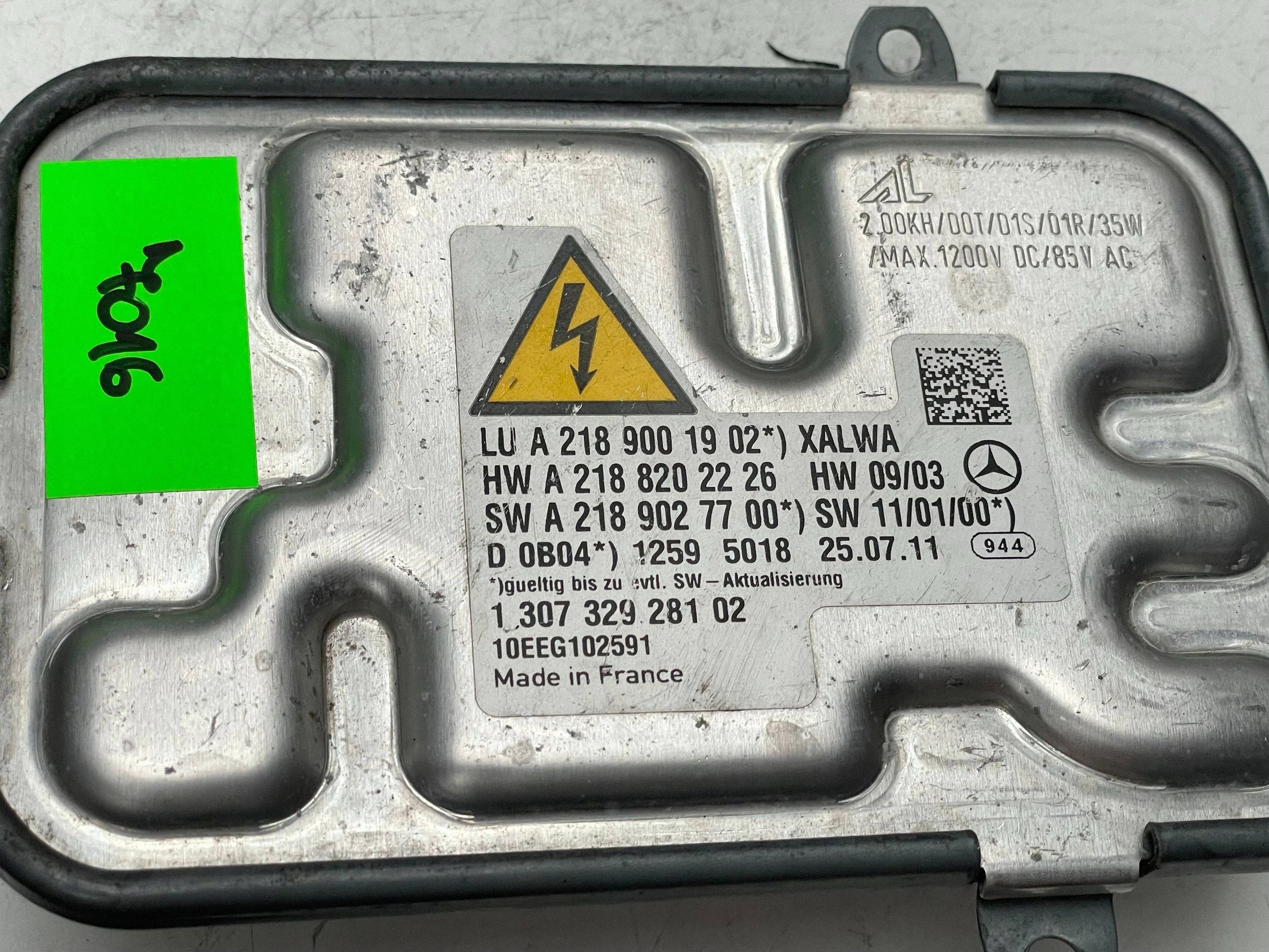 MERCEDES W218 CLS control unit module A2189001902 !J