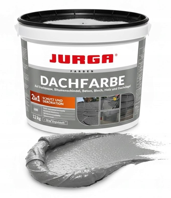 Papa w Płynie Szara 12kg Hydroizolacja Dachu Tarasu Fundamentu