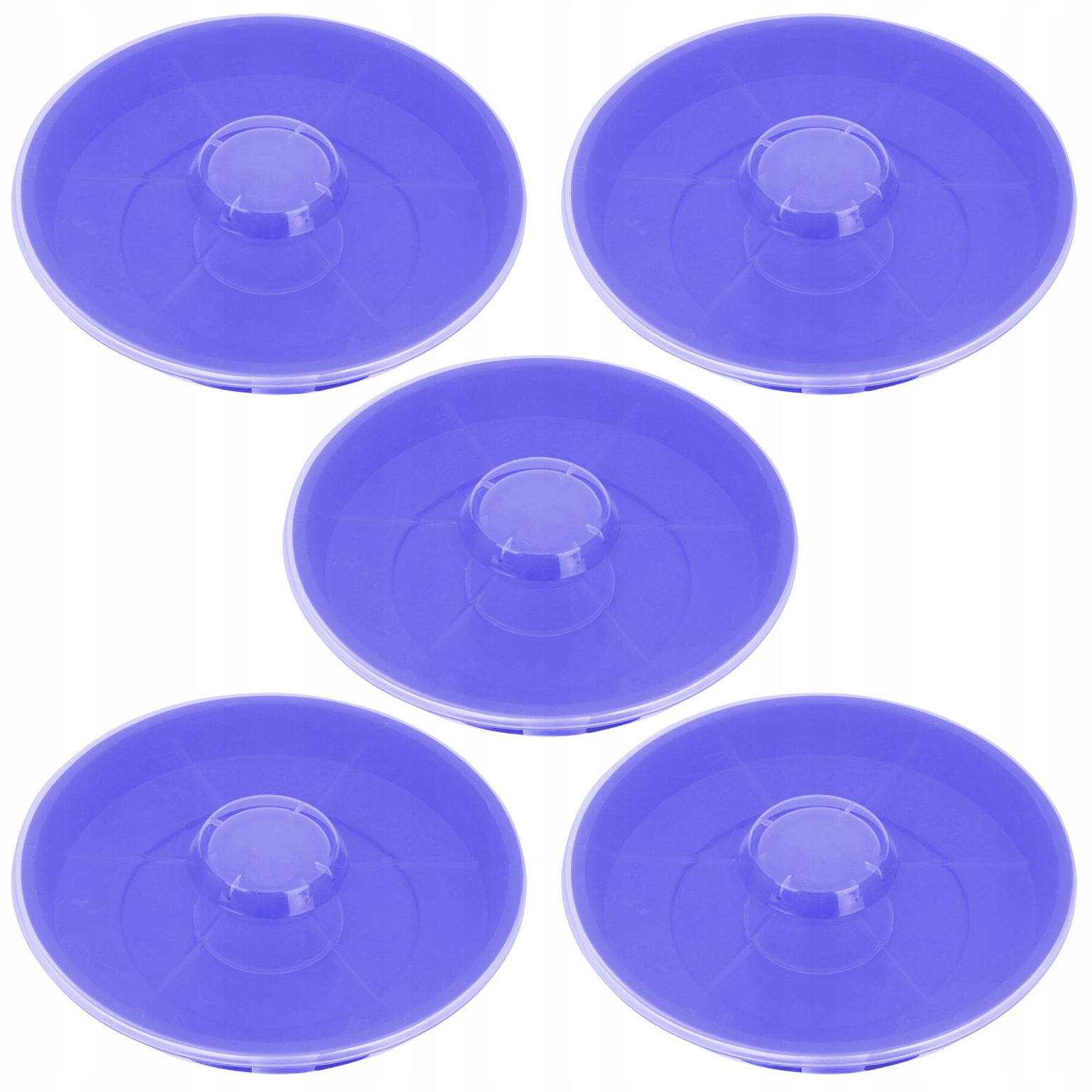 5 x Podkrmová krmítka 4L s průhledným víkem (komplet) BRCtech