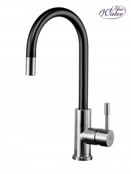 

Bateria Kuchenna Z Wyciąganą Wylewką Czarna Inox