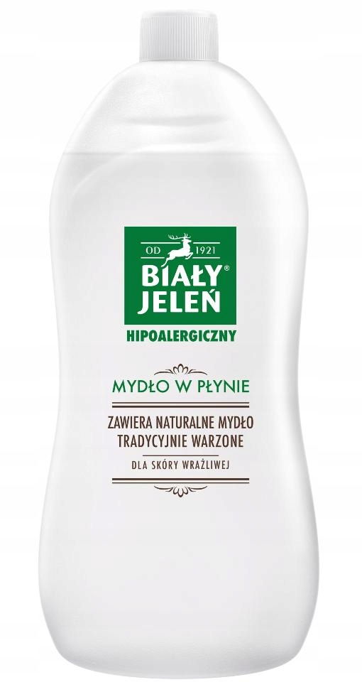 

Biały Jeleń mydło w płynie naturalne zapas 1l