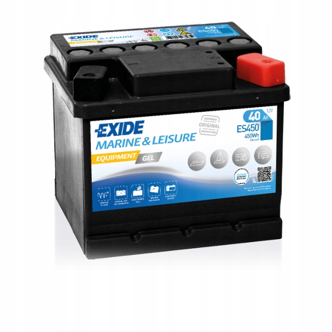 Акумулятор Exide GEL ES450 12V 40Ah/280A