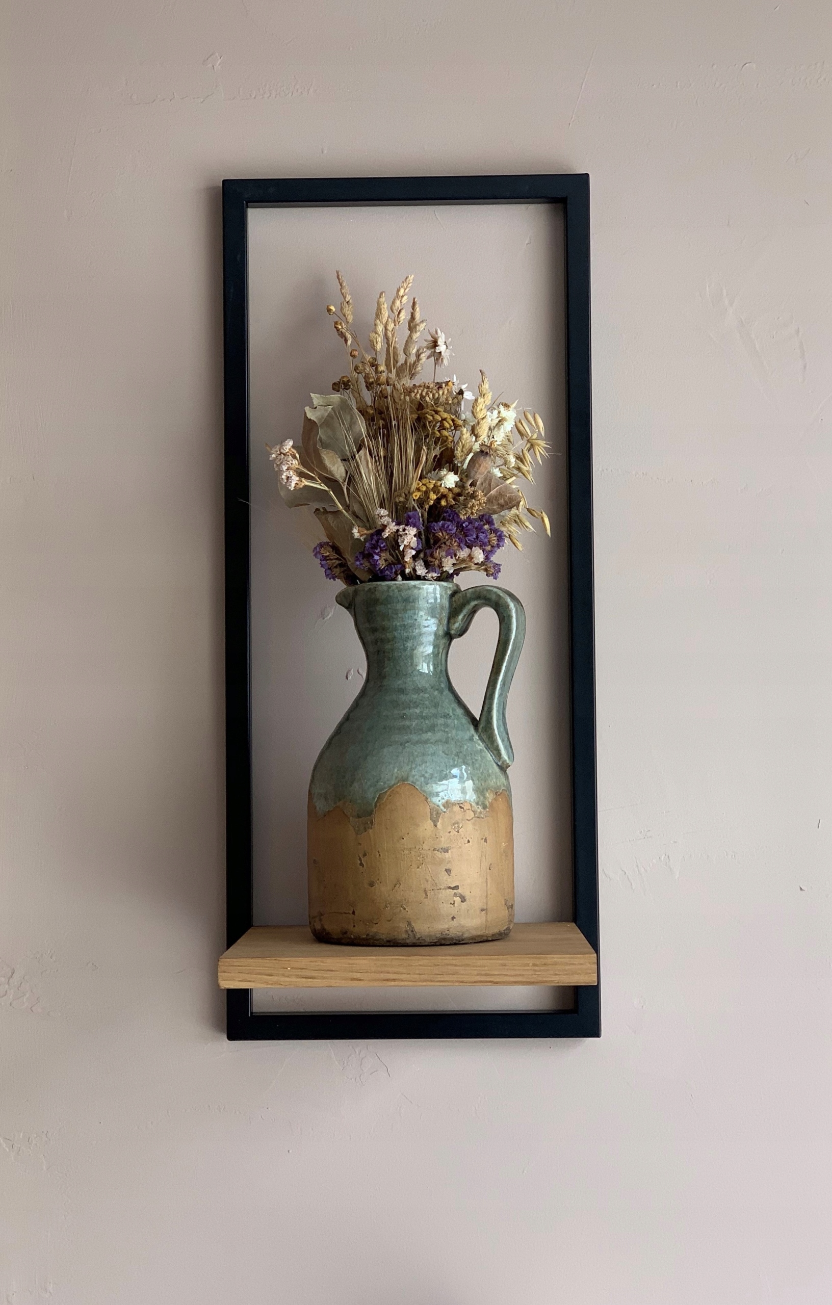 PÓŁKA ŚCIENNA WISZĄCA LOFT NA ŚCIANĘ naturalny DĄB Marka inna