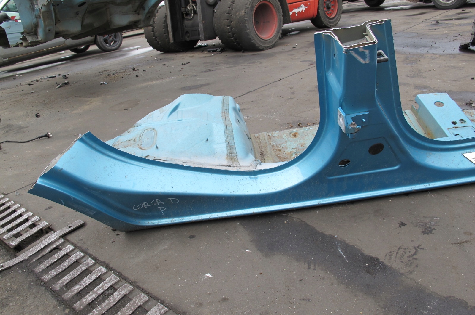 OPEL CORSA D HB 5D threshold right pillar Z21Z