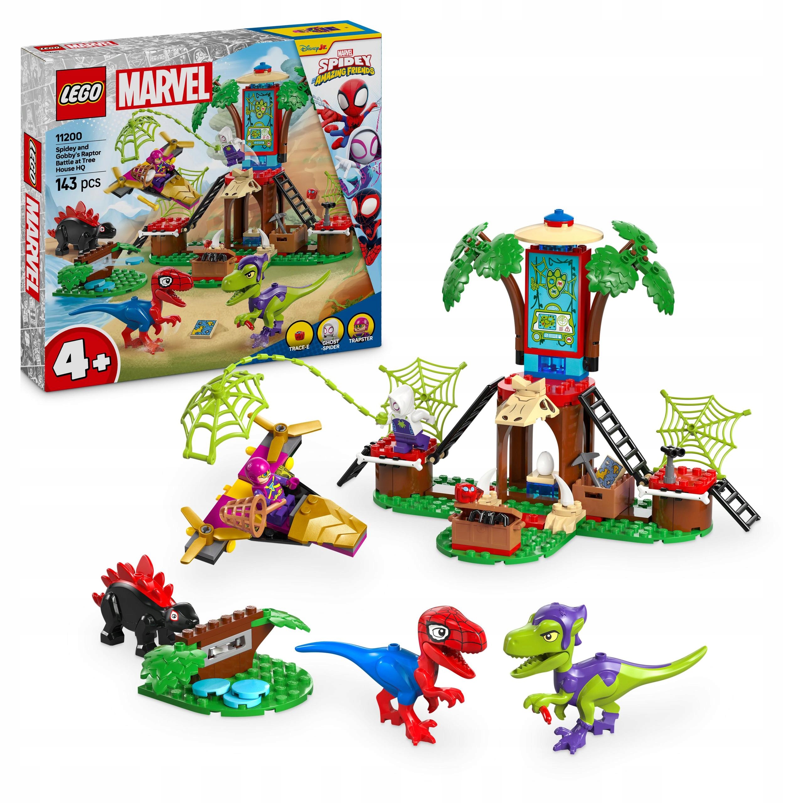 Lego Marvel Spidey 11200 Bitva Spideyho a Gobbyho U domku na stromě