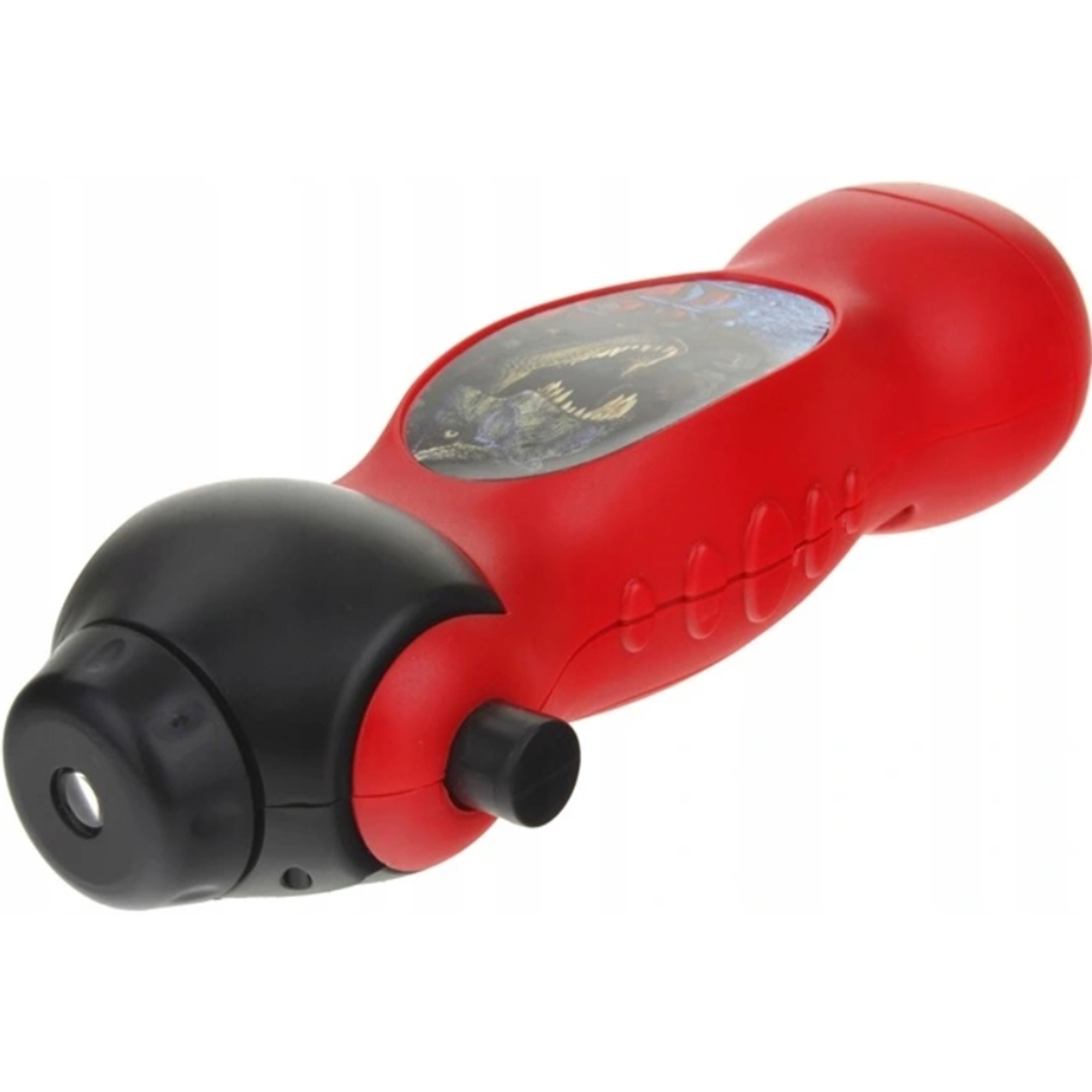 LATARKA PROJEKTOR 25 SLAJDÓW DINOZAURY Kolor dominujący pomarańcze i czerwienie