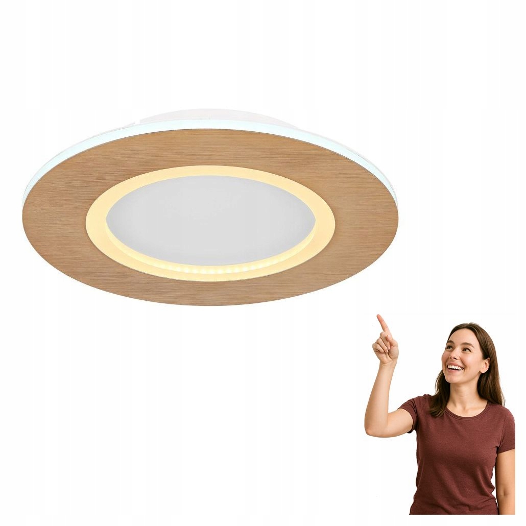 Led Stropné Svietidlo 23,4W Cct Clay 41767R Globo