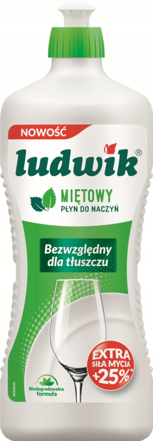 

Ludwik Płyn do naczyń miętowy 900g