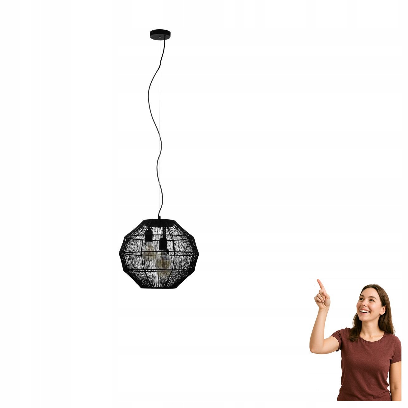 Závesná lampa Orbetello 390065 Eglo