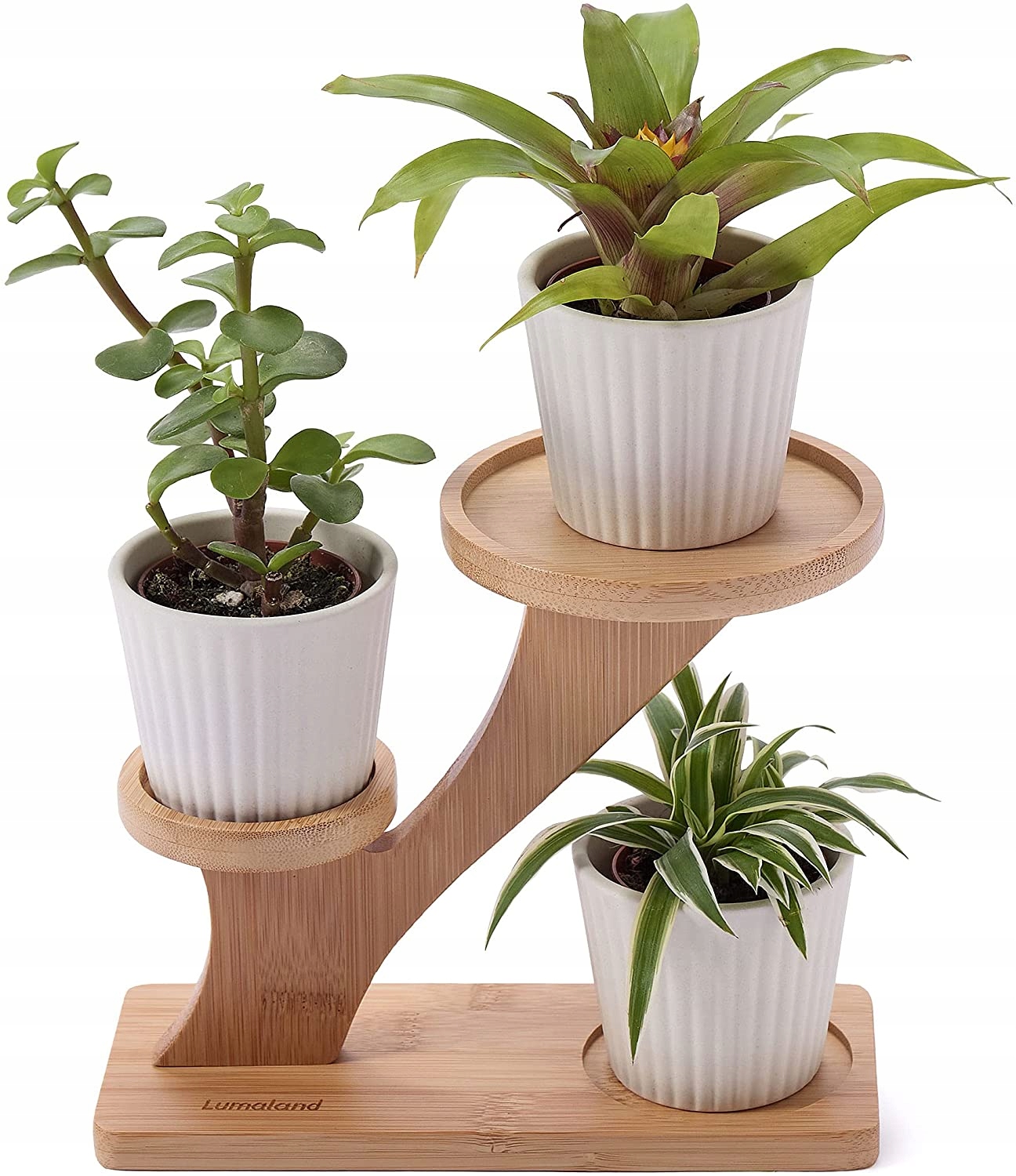 

Bambusowy Stojak/Kwietnik na doniczki 20x15x16,5cm