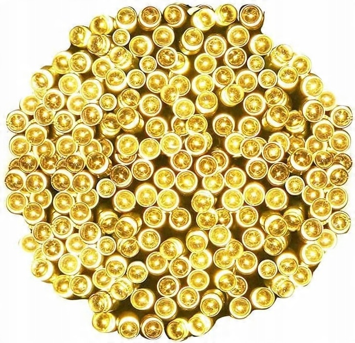 

Lampki Choinkowe Świąteczne 500 led Białe Ciepłe