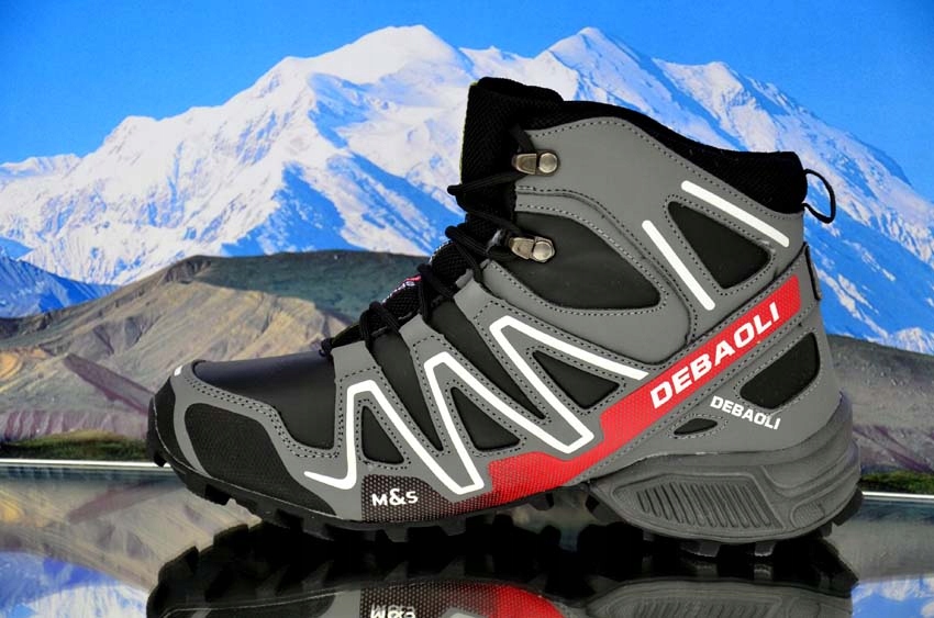 CIEPŁE BUTY ZIMOWE OCIEPLANE KOŻUCHEM TREKINGOWE Kod producenta DEBEK C SPORT ZIMA EXTRA Z22