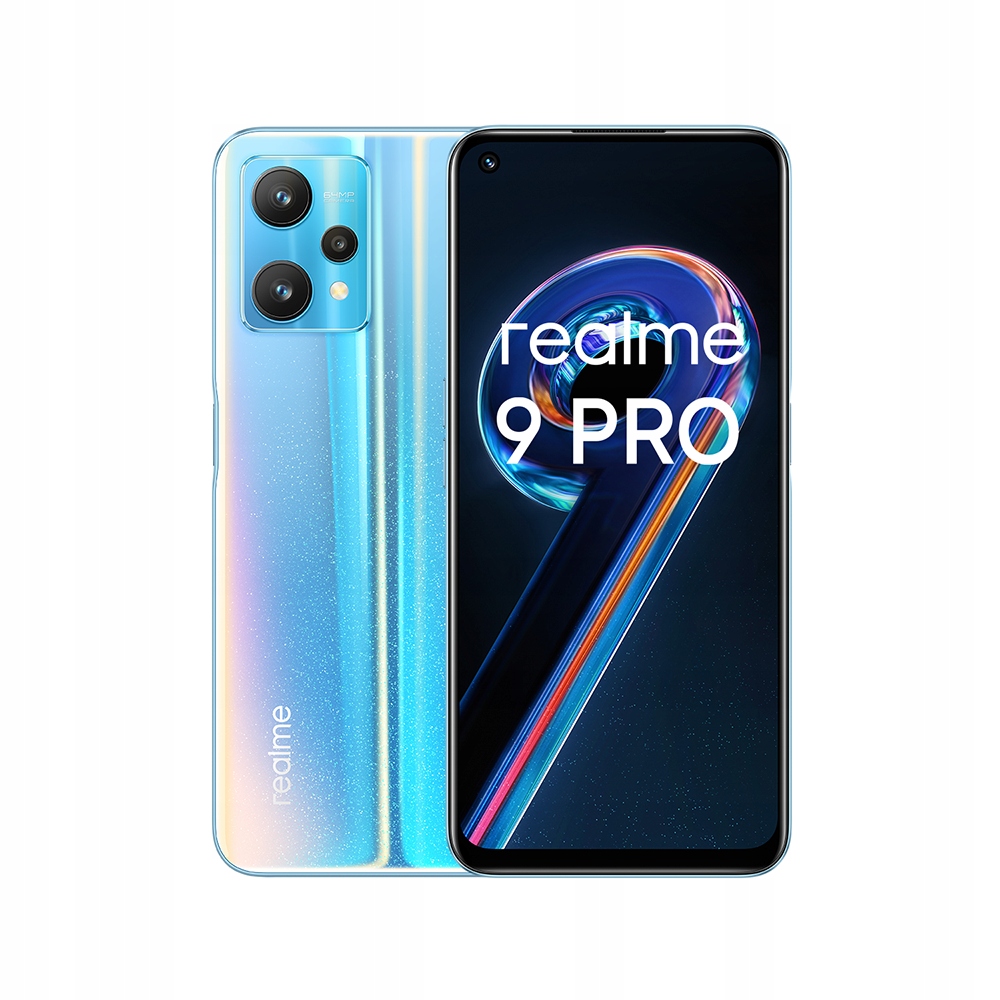 Smartfon realme 9 Pro 8/128GB 6,6" 120Hz 64Mpix Sunrise Blue