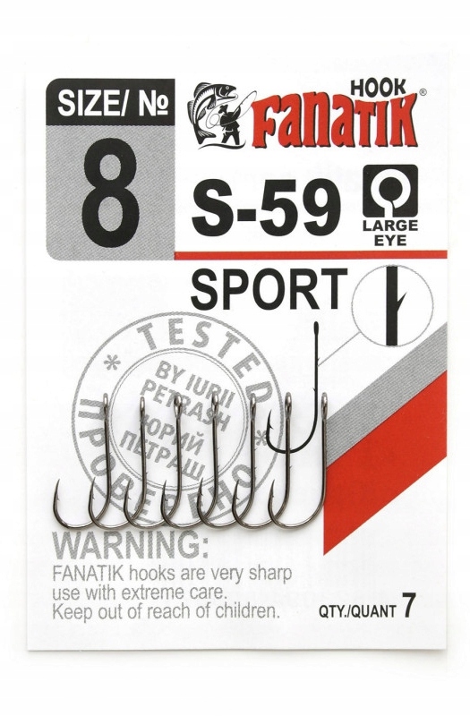 

Fanatik Haczyk S-59- 8/18mm 7szt Sport Offset Jig