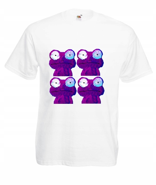 

Kolorowe Koszulki Psychodeliczne Żaby Żaba Frog