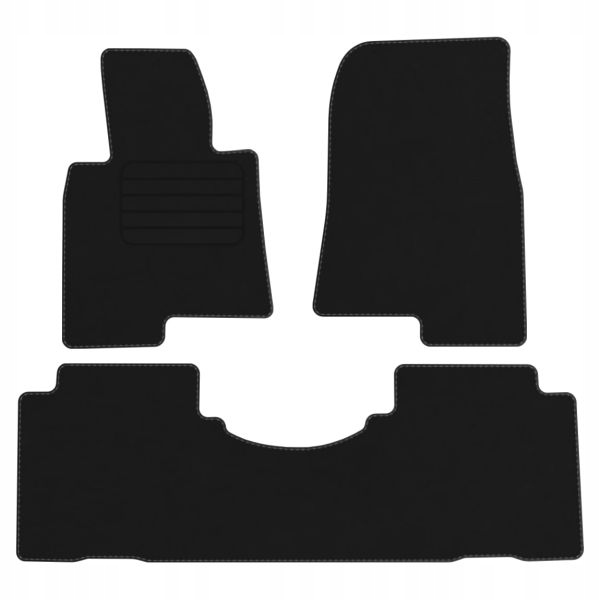 Mitsubishi Pajero 00-06 3d velurové koberce Comfort