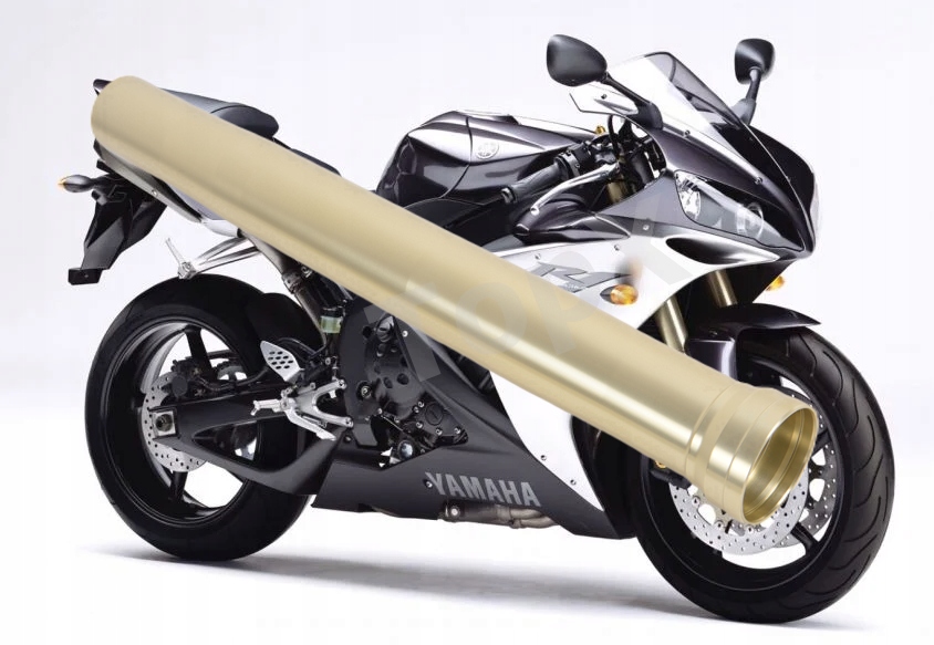 TopX Goleń Trubka laga tlumič Odpružení Yamaha Yzf R1 RN12 04-05 1 Ks