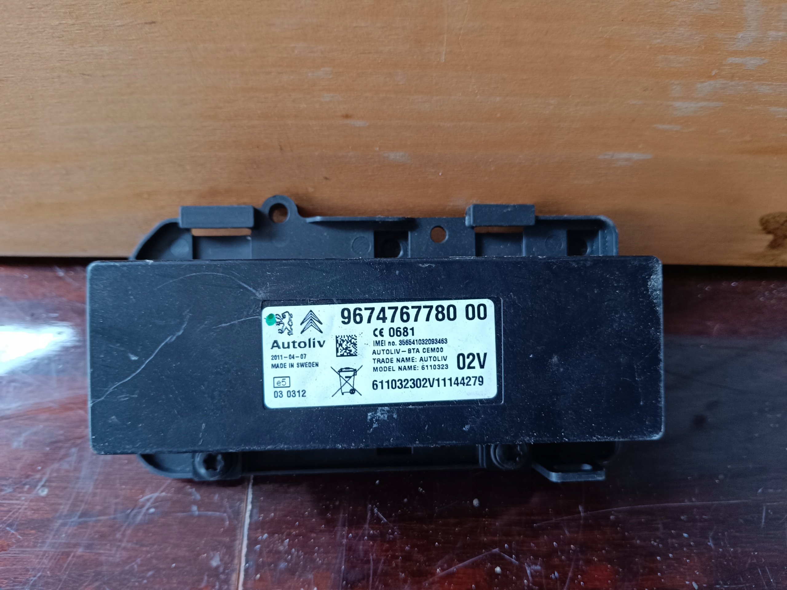 module Bluetooth Citroen Peugeot 9674767780
