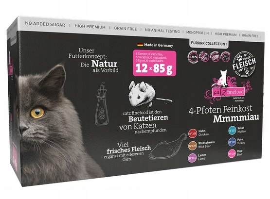 Catz Finefood Purrrr Collection I sáčky multipack 12x85g