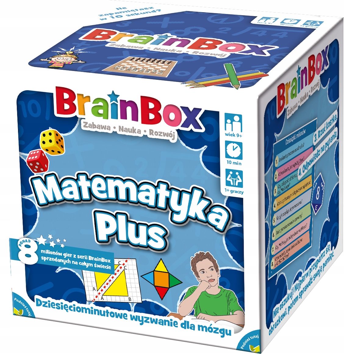 

Gra BrainBox Matematyka Plus (Druga edycja) Rebel