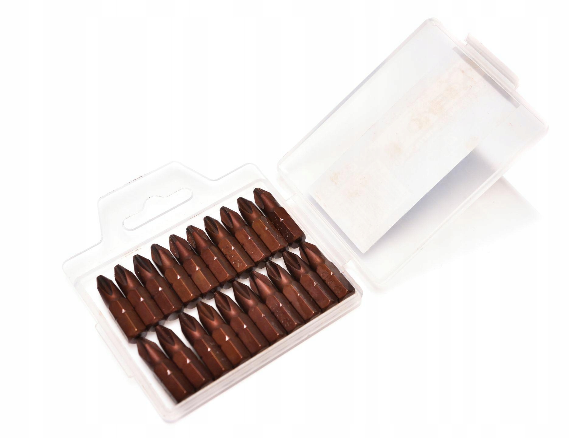 

Zestaw 20 Bitów Końcówki Do Wkrętarki 25mm stal S2