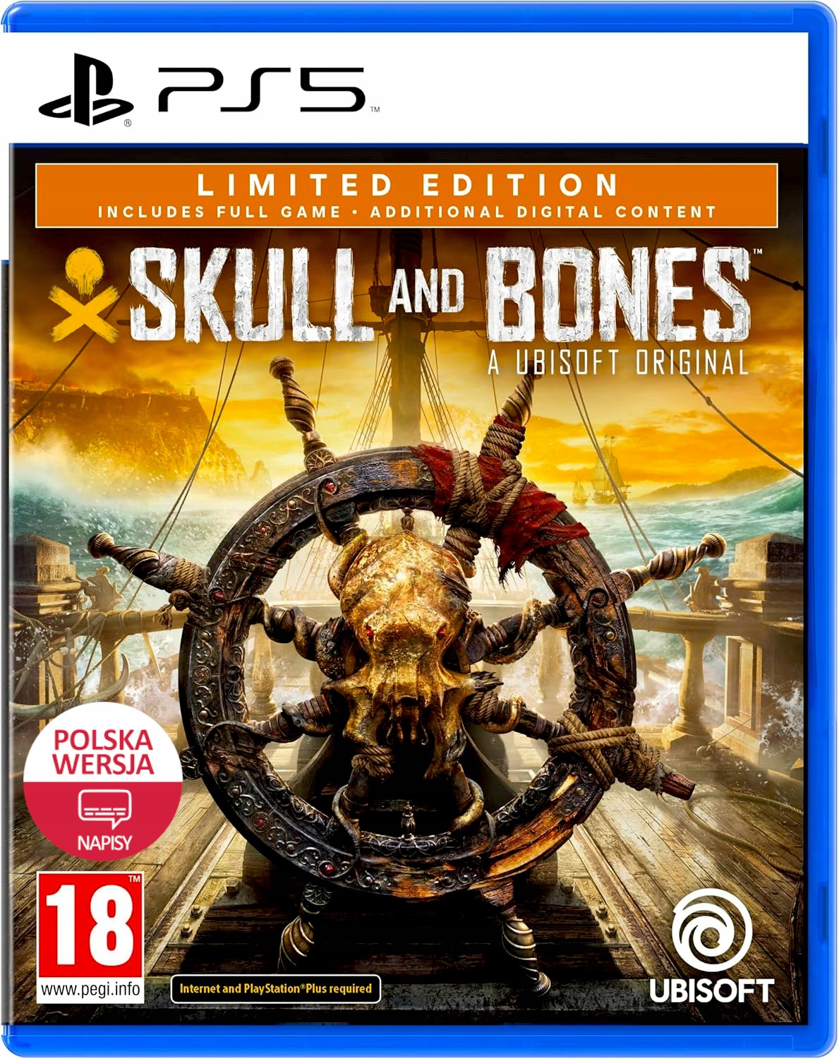 Skull and Bones Edycja Limitowana PS5 Pl Misja Popielny Korsarz CoOp