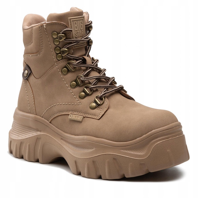 Turistické boty Big Star KK274366 vel 40 béžová