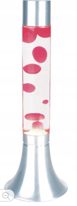 Lampa Lawa Lampa Lava 38 Cm Červená magma tuba