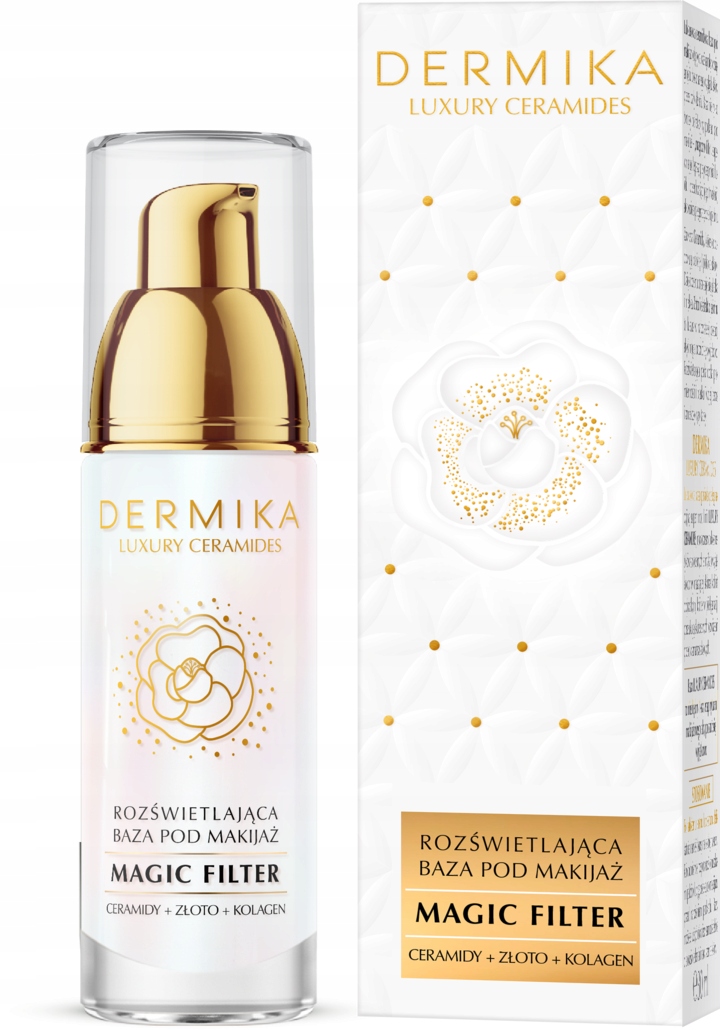Dermika Luxury Ceramides Rozjasňující Podkladová Báze Pod Make-up S Ceramidy 30 ML