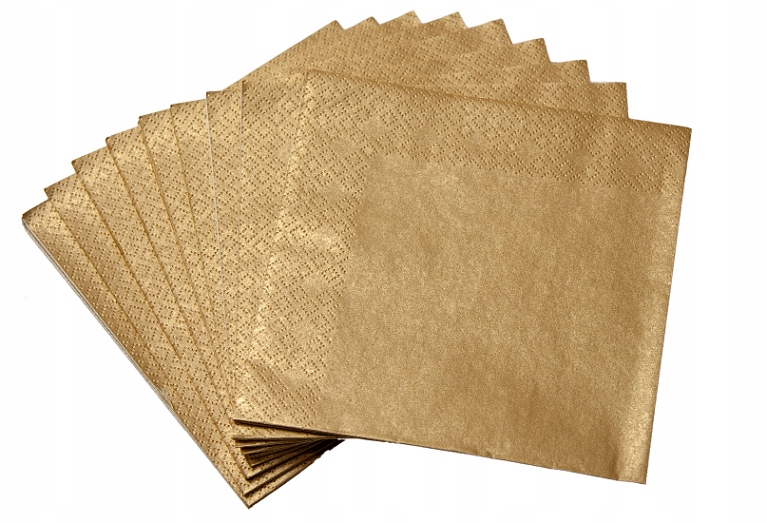 

Serwetki 20SZT 33x33CM Wesele Urodziny! Złote