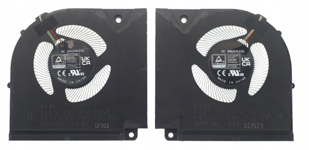 Ventilátor Komplet Cpu Gpu Aorus 17X Azf RTX4090 12V 0.6A Fngs Fngt