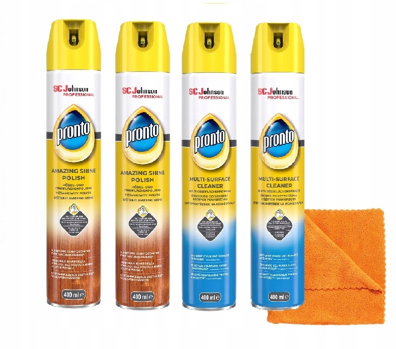 

Zestaw Pronto Orginal Classic 400ml Mikrofibra