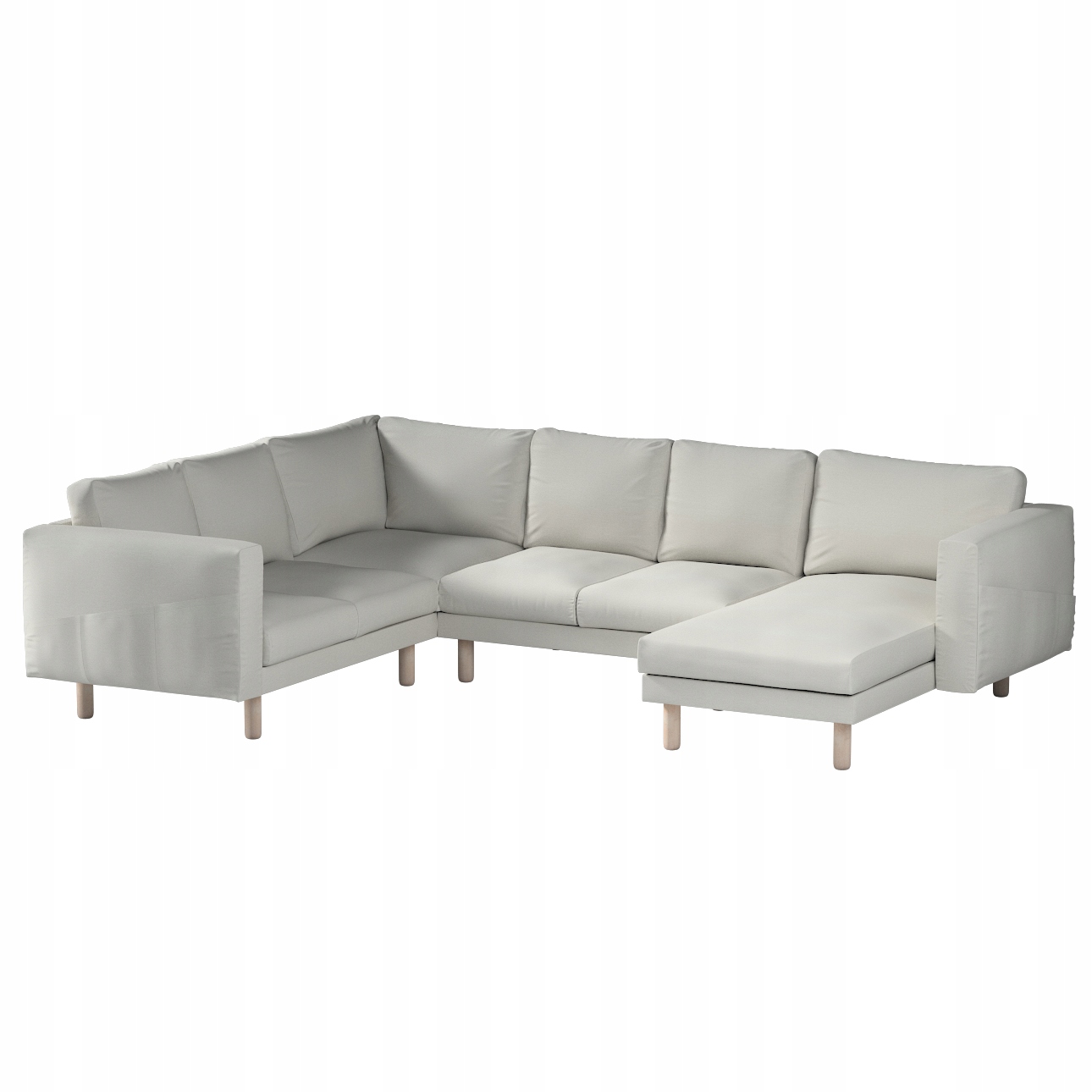 Dekoria potah na pohovku Norsborg pro 5 osob Ikea šedý