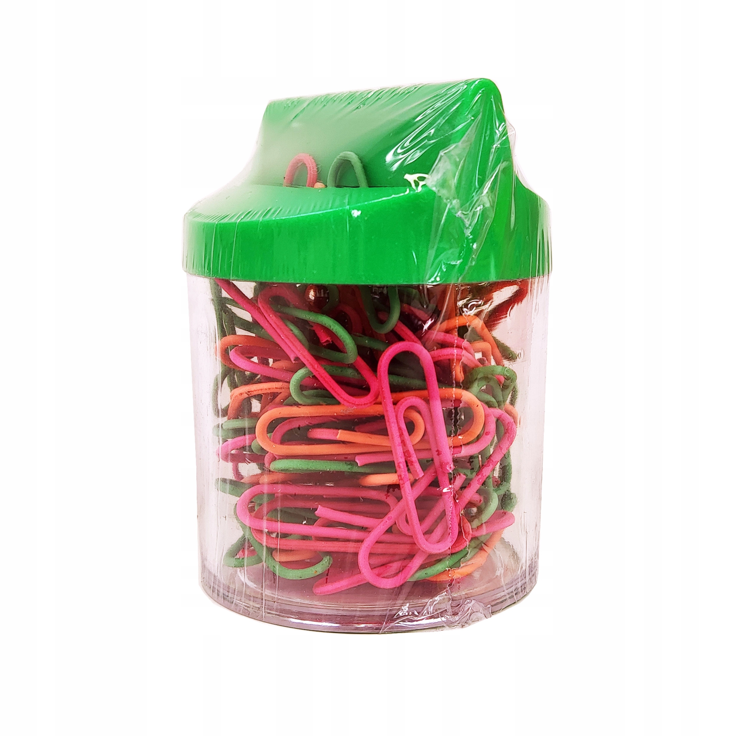 KLIPSY Biurowe do Dokumentów Komplet Zestaw SPINACZY do PAPIERU 28Mm Neon