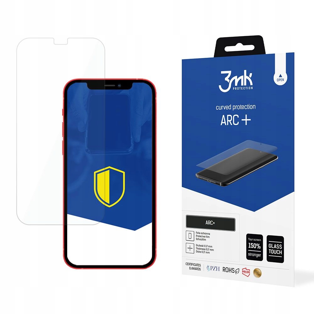 Folia ochronna hydrożelowa na ekran do Apple iPhone 12/12 Pro 3mk Arc+
