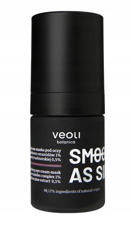 Veoli Botanica Smooth as Silk naprawczo-ujędrniający krem-maska pod oczy