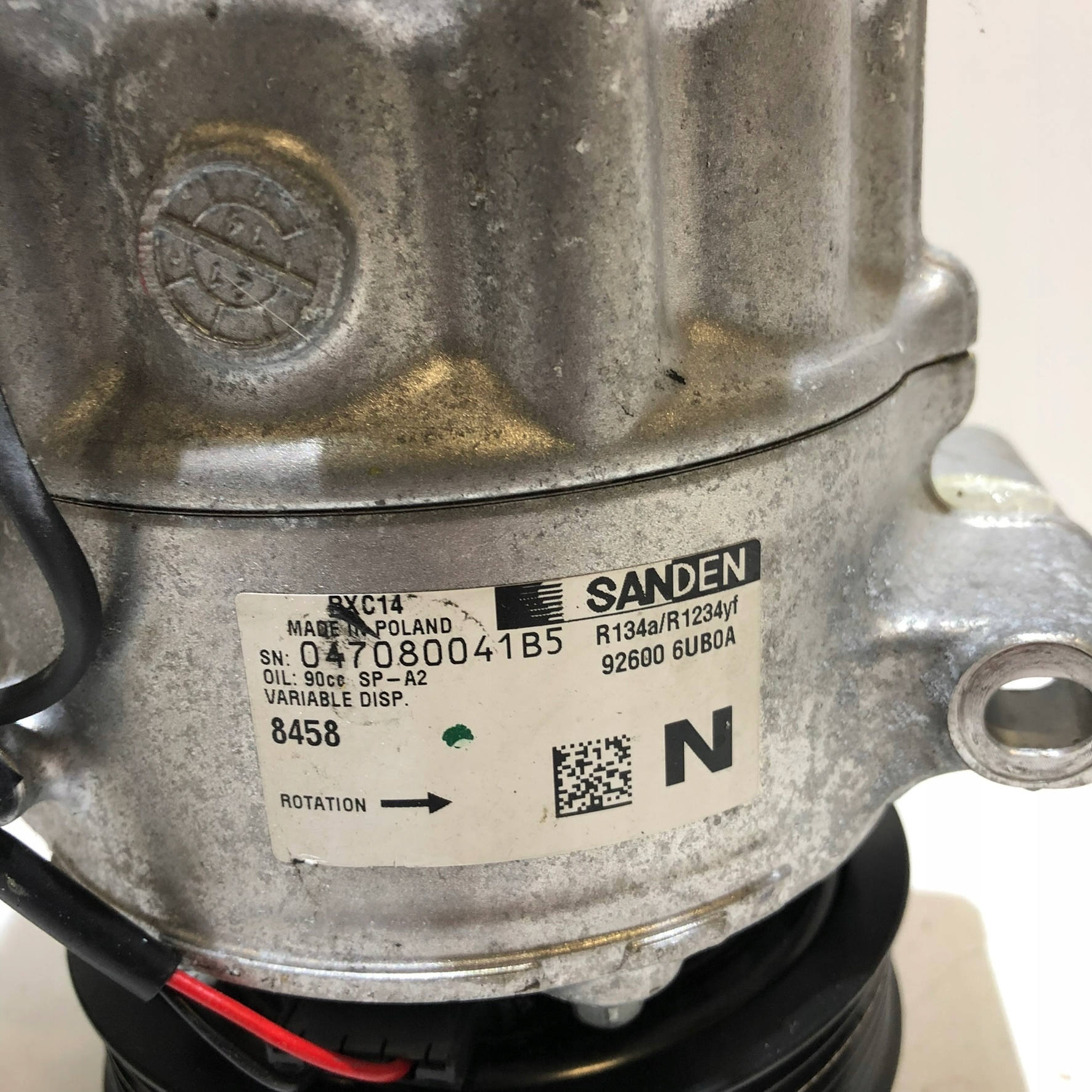 компрессор кондиционера 926006UB0A renault AUSTRAL 1.3 TCE