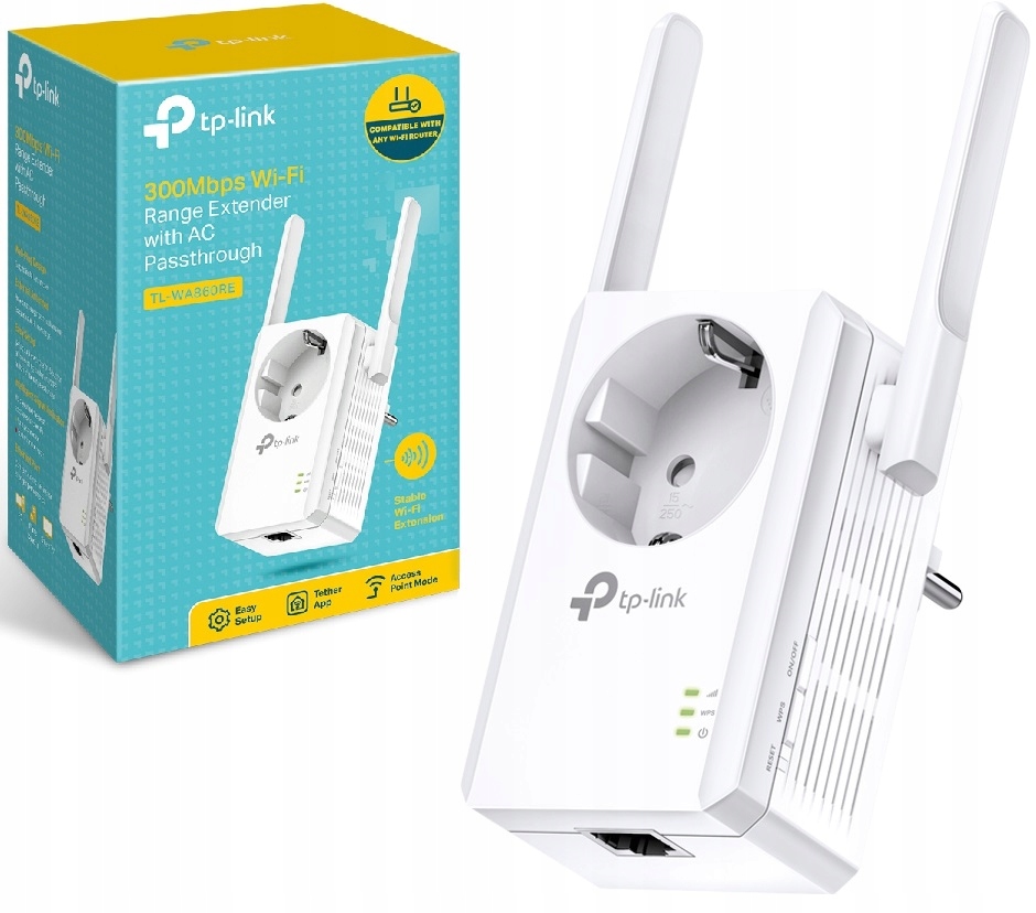 TP-Link TL-WA860RE Zesilovač Sítě WiFi Zásuvka